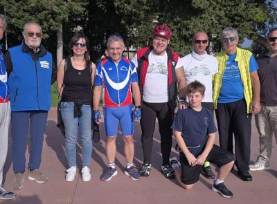 Civitanova, successo per la Pedalata dei Santi: oltre 100 partecipanti all'iniziativa