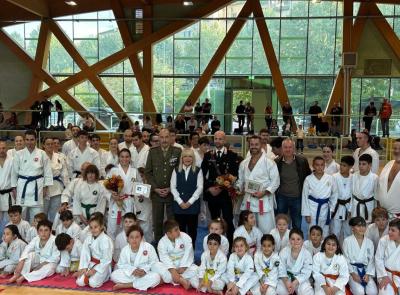 San Severino, stage di karate con i due campioni mondiali Vincenzo Figuccio e Sara Cardin