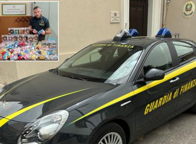 Porto Recanati, giocattoli dei Pokèmon e Barbie contraffatte: maxi sequestro di 177mila articoli