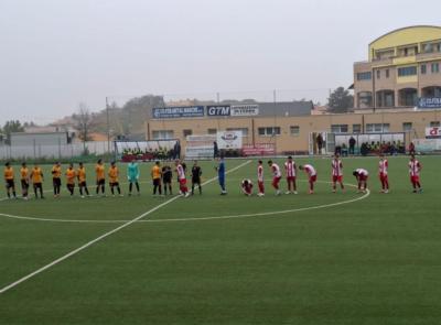 Aurora Treia conquista due punti preziosi: il gol di Tulli non basta alla Vigor Montecosaro (2-1)