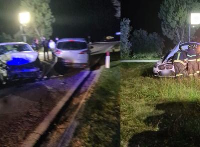 Treia, incidente sulla Cingolana, coinvolte tre auto: noto ristoratore maceratese al pronto soccorso (FOTO)