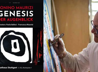 Montecosaro, l'arte di Tonino Maurizi in mostra al Rathaus di Stoccarda con "Genesis – Der Augenblick"