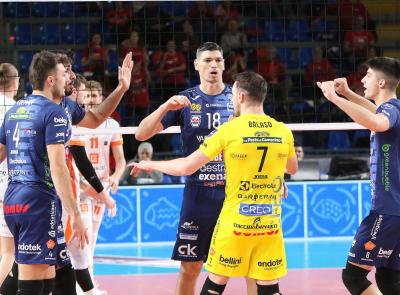 Volley, Cucine Lube Civitanova travolge Karlovarsko 3-0 e trova i Serbi del Topola agli ottavi