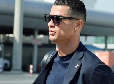 Cristiano Ronaldo indossa un abito Tombolini nel suo ultimo post Instagram