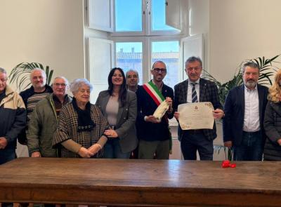 Matelica, la cantina Belisario ricevuta in comune dopo il premio "cantina cooperativa dell’anno" di Gambero Rosso