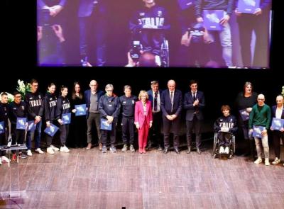 Le Marche a Parigi 2024: atleti paralimpici premiati a Fano