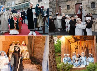 Morrovalle, il presepe vivente dei bambini fa centro: in migliaia nei vicoli del borgo antico (FOTO)