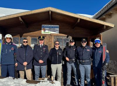 Sarnano, sicurezza e soccorso a Sassotetto: la Polizia di Stato in prima linea per la stagione sciistica