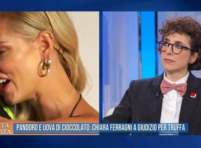 "Il caso Ferragni è lo specchio distorto delle nostre vite": Lucrezia Ercoli ospite a 'Porta a Porta'