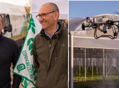 "Droni e Insetti vivi per proteggere le colture": Confagricoltura Macerata e Hortus Service per una nuova agricoltura