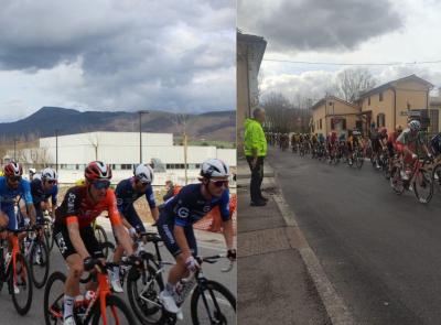 Grande festa a Matelica e Castelraimondo: la Tirreno-Adriatico incanta spettatori e appassionati