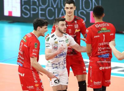 La Lube spazza via Milano in 3 set: la serie dei quarti di finale playoff torna in parità