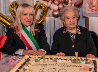 Marzia Elisei spegne 100 candeline: è festa a San Severino