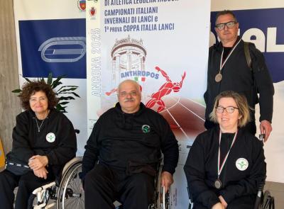 Sei medaglie per il Santo Stefano Sport di Porto Potenza ai campionati di atletica paralimpica