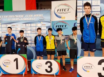 Camerino, Belardinelli e Faso bronzo ai campionati italiani under 15 di doppio: orgoglio camerte a Terni