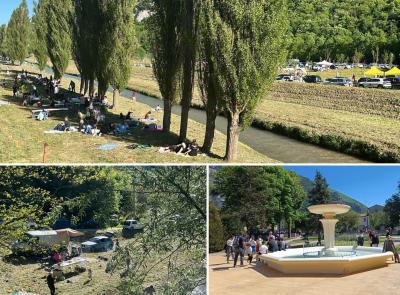 Pioraco invasa dai turisti per il Primo maggio. Il sindaco esulta: "Mai vista così tanta gente"
