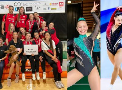 La Ginnastica Macerata brilla ai campionati nazionali: tre titoli italiani e pioggia di medaglie a Porto Sant’Elpidio