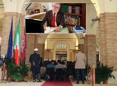 Unimc, “La libertà è come l’aria”: Giovanni Maria Flick ospite alle celebrazioni dell’80° della Liberazione