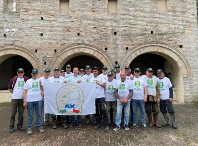 Macerata, volontari della Federcaccia al lavoro per restituire splendore alle fonti cittadine Macerata, volontari della Federcaccia al lavoro per restituire splendore alle fonti cittadine
