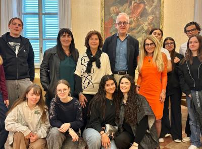 Erasmus+ unisce Civitanova e Parigi: il Sindaco accoglie gli studenti francesi del Lycée Buffon