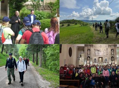 Da San Firmano all'Abbadia di Fiastra, successo per Cammini Aperti 2025: 300 pellegrini lungo la Via Lauretana Da San Firmano all'Abbadia di Fiastra, successo per Cammini Aperti 2025: 300 pellegrini lungo la Via Lauretana