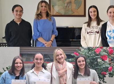 Tre studentesse del Convitto Leopardi vincono il Concorso Zangarelli 2025: trionfo musicale a Città di Castello