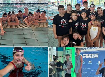 Il Centro Nuoto Macerata protagonista ai Regionali Esordienti di Grottammare