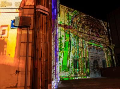 Camerino, debutta “Storie di Luce”: videomapping emozionale per la Corsa alla Spada