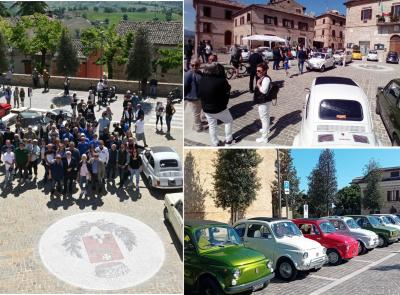 Colmurano in 500: un tuffo nel passato tra rombo di motori e passione senza tempo Colmurano in 500: un tuffo nel passato tra rombo di motori e passione senza tempo