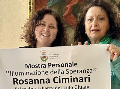 Civitanova, "Illuminazione della Speranza": l’arte di Rosanna Ciminari accende la Palazzina Liberty