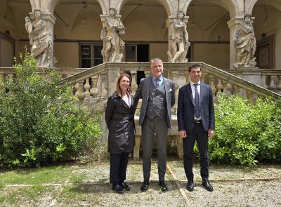 Il ministro Giuli in visita a Villa Buonaccorsi: "Al via i lavori entro l’anno"