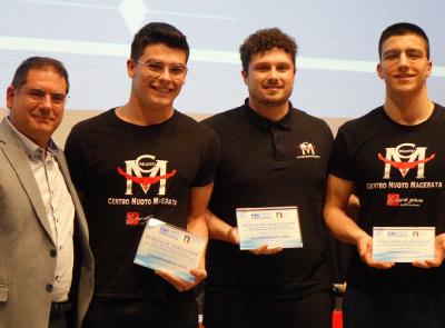 Salvamento, il Centro Nuoto Macerata brilla tra le eccellenze marchigiane: premio dalla Fin