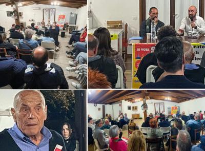 "Solo un contratto su dieci è stabile”: la sfida dei referendum spiegata a Montecosaro "Solo un contratto su dieci è stabile”: la sfida dei referendum spiegata a Montecosaro