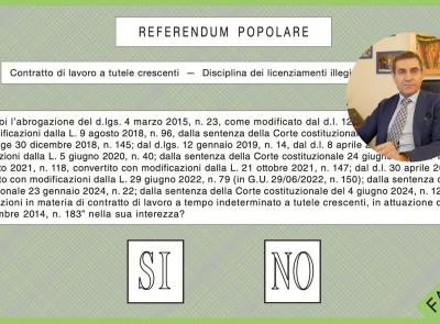 EPISODIO 1 - Referendum Lavoro e Cittadinanza, guida ai 5 quesiti con Riccardo Russo: contratto a tutele crescenti e licenziamenti illegittimi (VIDEO)