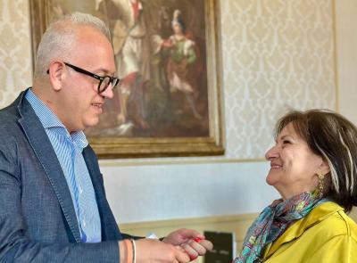 Civitanova premia Daria Castelli: "L'arte come bellezza condivisa" Civitanova premia Daria Castelli: "L'arte come bellezza condivisa"
