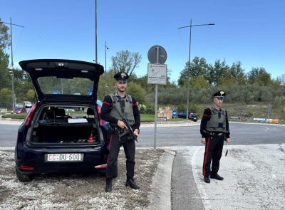 Tolentino, donna alla guida con un tasso alcolemico oltre il triplo del limite: addio patente
