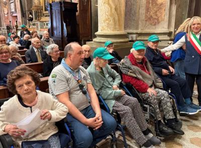 San Severino, nonnine e nonnini della Casa di riposo in pellegrinaggio fino alla chiesa di San Giuseppe