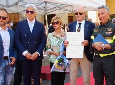 Montecassiano, una vita al servizio per gli altri: Franco Marcucci nominato Cavaliere della Repubblica