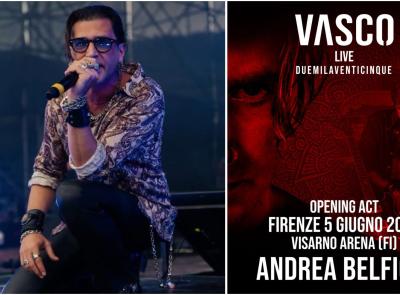 Andrea Belfiori, l’Agape del rock: il cantautore marchigiano aprirà il concerto di Vasco a Firenze Andrea Belfiori, l’Agape del rock: il cantautore marchigiano aprirà il concerto di Vasco a Firenze