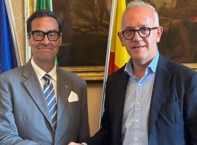 Il coordinatore della LND in visita a Civitanova: “Insieme per lo sport e l’inclusione”