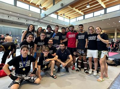 Muay Thai, Team Nacchia conquista Rimini Wellness: 7 vittorie per la SportLab di Macerata
