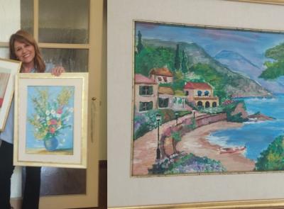 Macerata, dall’oculistica alla pittura: Fiorella Meo, l’infermiera che dipinge l’anima del paesaggio