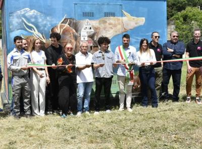 Belforte inaugura "Scatole di Luce": nove cabine elettriche diventano opere di street art