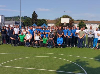 Canestri, passione e inclusione: Aeronautica protagonista a Potenza Picena