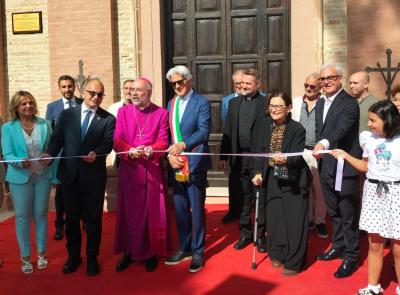 Macerata, Santa Maria del Monte torna a splendere: prima riapertura post sisma nella Diocesi Macerata, Santa Maria del Monte torna a splendere: prima riapertura post sisma nella Diocesi