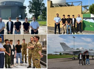 Potenza Picena - Radar e difesa dello spazio aereo: gli studenti del Leopardi entrano nel cuore dell’Aeronautica