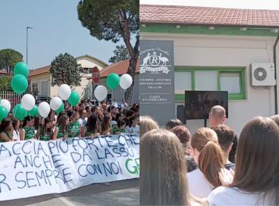 Tolentino, l'ultimo saluto a Gessica Vulpe: "Sarai sempre la nostra numero 8" (FOTO)