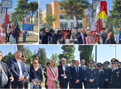 Macerata dedica un parco alle Fiamme Gialle: "Spazio di legalità e memoria"