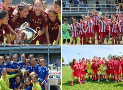 CF Maceratese protagonista tra le big: terzo posto dietro a Inter e Roma alla Riviera del Conero Cup CF Maceratese protagonista tra le big: terzo posto dietro a Inter e Roma alla Riviera del Conero Cup