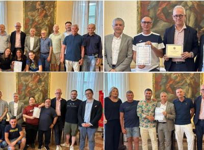 Civitanova premia i suoi campioni: riconoscimenti ad atleti e squadre d’eccellenza Civitanova premia i suoi campioni: riconoscimenti ad atleti e squadre d’eccellenza